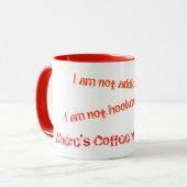 Brauche KAFFEE....JETZT! Tasse (Vorderseite Links)