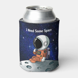 Brauche Platz, Astronaut, Raumfahrer, Benutzerdefi Dosenkühler