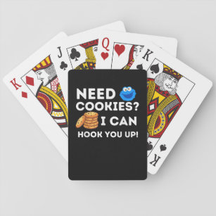 Brauchen Sie Cookies, die ich Ihnen aufhängen kann Spielkarten