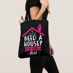 Brauchen Sie ein Haus, ich bin Ihr richtiges Girl- Tasche