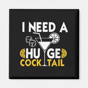 Brauchen Sie ein riesiges Schwanz Adult Joke Funny Magnet