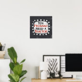 Brauchen Sie ein Traktor Poster Wall Art (Heimbüro)
