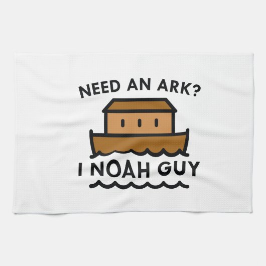 Brauchen Sie eine Arche? Ich Noah Typ. Handtuch (Horizontal)