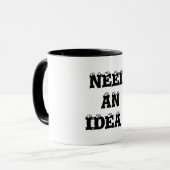 BRAUCHEN SIE EINE IDEE? TASSE (Vorderseite Links)
