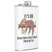 Brauchen Sie eine Pause Flachmann (Rechts)