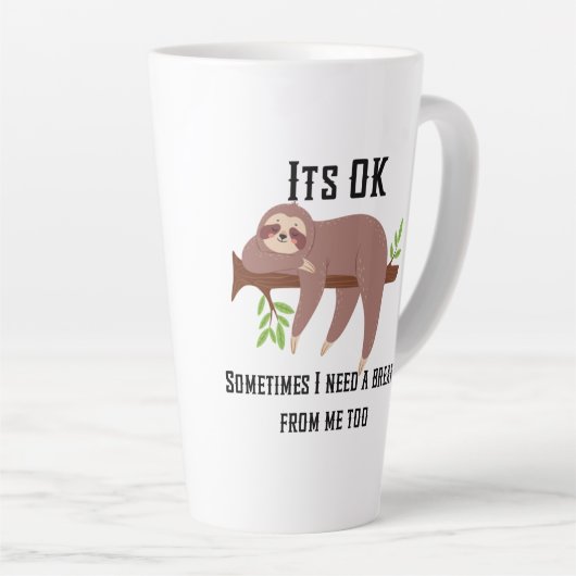 Brauchen Sie eine Pause Milchtasse (Rechte Ecke)