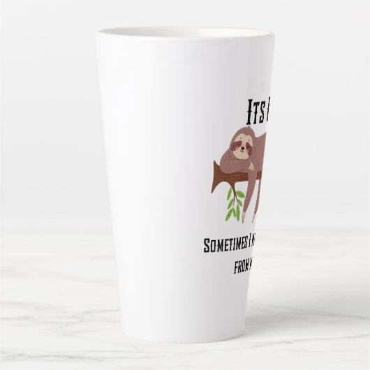 Brauchen Sie eine Pause Milchtasse (Vorderseite)