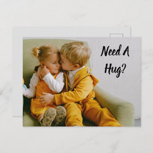 Brauchen Sie eine Umarmung? Postkarte (Vorne/Hinten)
