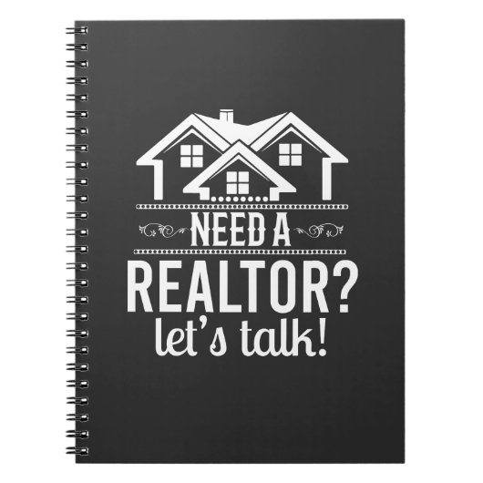 Brauchen Sie einen Realtor? Real Anwesen Agent Not Notizblock (Vorderseite)