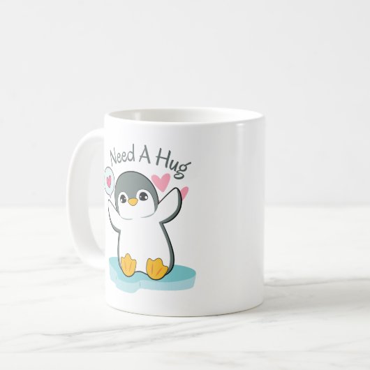 Brauchen Sie einen Umarmer Kaffeetasse (Vorderseite Links)