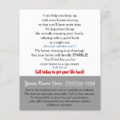 Brauchen Sie einen Wohnungsbauer? Benutzerdefinier Flyer (Hinten)