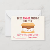 Brauchen Sie Freunde wie Sie Valentinstag Mitteilungskarte (Vorderseite)