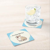 Brauchen Sie Snacks gleich jetzt 6 Paper Untersetz Rechteckiger Pappuntersetzer (Vor Ort)