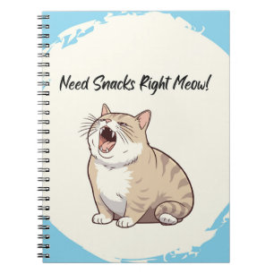 Brauchen Sie Snacks Richtiges Notebook Notizblock
