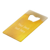 Brauchflaschenöffner Kreditkarten Flaschenöffner (Rückseite Schrägansicht)