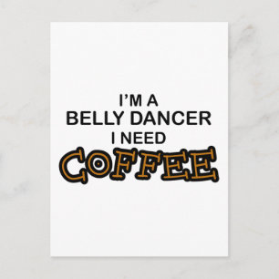 Brauchkaffee - Bauchdecke Postkarte