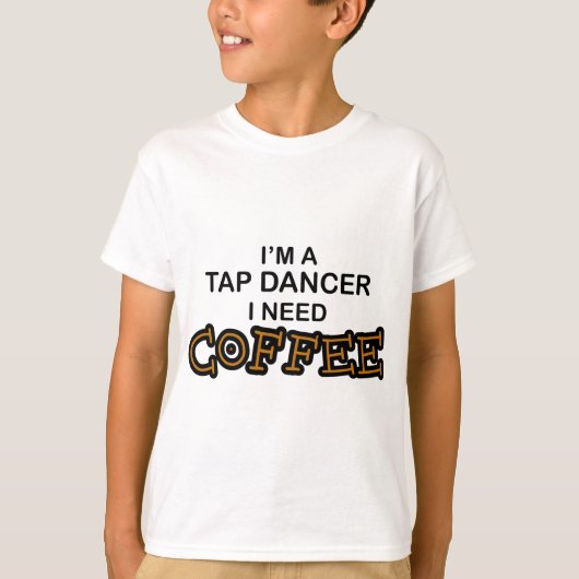 Brauchkaffee - Gestochen Tänzer T-Shirt (Vorderseite)