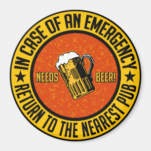 BRAUCHT BIER! Magnet