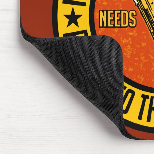 BRAUCHT BIER! MOUSEPAD (Ecke)