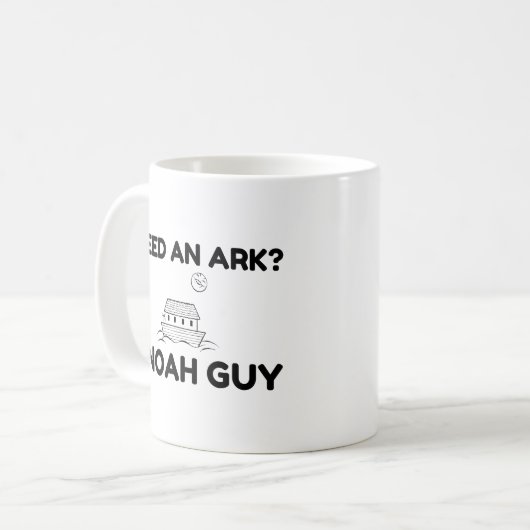 Braucht einen Ark I Noah Typ Kaffeetasse (Vorderseite Links)