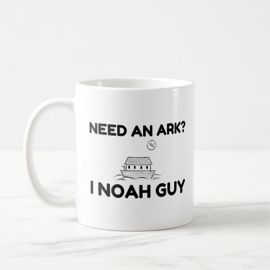 Braucht einen Ark I Noah Typ Kaffeetasse (Links)