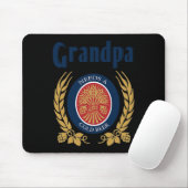 Braucht einen kalten Bierglückstag Mousepad (Mit Mouse)