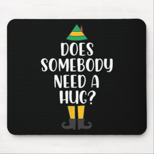 Braucht jemand einen schweren Weihnachtself-Buddy- Mousepad