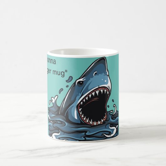 "bräuchte eine größere Tasse" Kaffeetasse (Mittel)