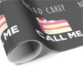 Brauchtum Call Me Konditorei Spaß Geschenkpapier (Rolleneckpunkt)