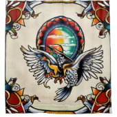 Brauchwasservorhang Duschvorhang (Vorderseite)