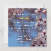 Braudusche, Kirschblütenbaum Einladung (Vorderseite)