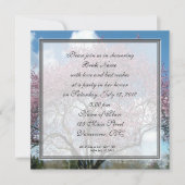 Braudusche, Kirschblütenbaum Einladung (Vorderseite)