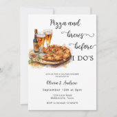 Brauen bevor ich Bier Brauereidusche mache Einladung (Vorderseite)