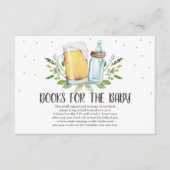 Brauen Biere und Flaschen Rustikal bringen Begleitkarte (Vorderseite)