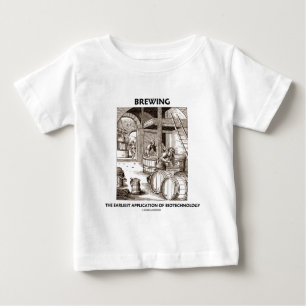 Brauen der frühesten Anwendung von Biotechnologie Baby T-shirt