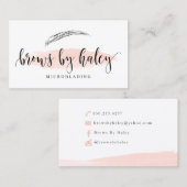 Brauen durch Haley Visitenkarte (Vorne/Hinten)