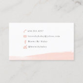 Brauen durch Haley Visitenkarte (Rückseite)