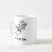BRAUEN UND ERBLÜHEN KAFFEETASSE (Vorderseite Links)