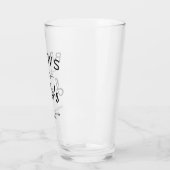 Brauen und ich machen Brauereigewerbeglas Glas (Links)