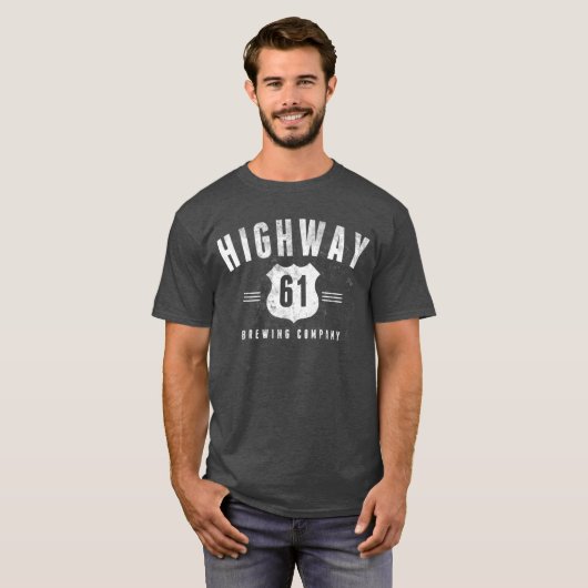 Brauende Landstraße 61 - graues T-Shirt (Vorne ganz)
