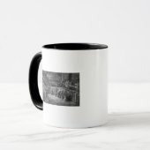 Brauer bei der Arbeit Tasse (Vorderseite Links)