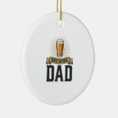 Brauer-Vater-Bier-Vintage-Stickerei-Shirt-Design_1 Keramik Ornament (Rechts)