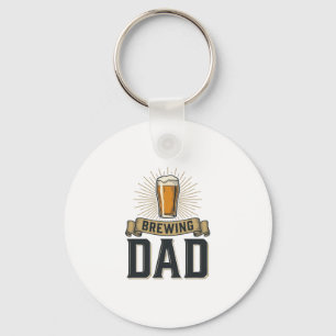 Brauer-Vater-Bier-Vintage-Stickerei-Shirt-Design_1 Schlüsselanhänger