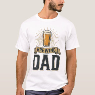 Brauer-Vater-Bier-Vintage-Stickerei-Shirt-Design_1 T-Shirt