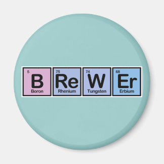 Brauerei aus Elementen Magnet