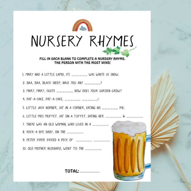 Brauerei Baby - Color - Baby Kinderzimmer Rhymes G (Von Creator hochgeladen)