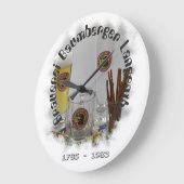 Brauerei Baumberger Langenthal Große Wanduhr (Winkel)