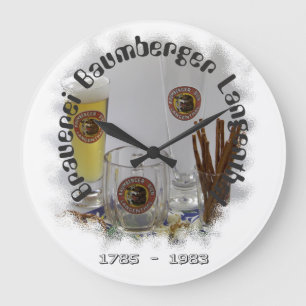 Brauerei Baumberger Langenthal Große Wanduhr