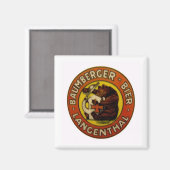 Brauerei Baumberger Langenthal Magnet (Vorderseite/Rückseite)