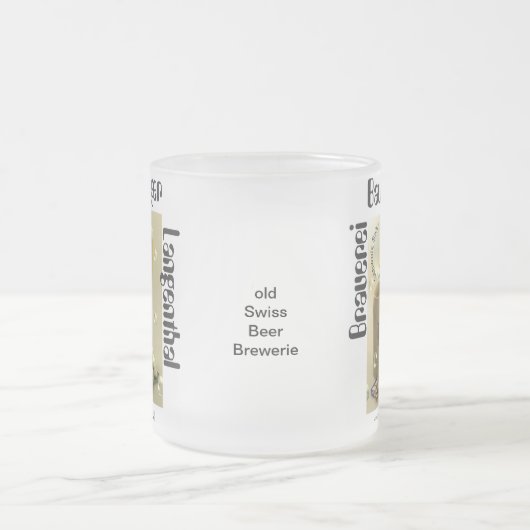 Brauerei Baumberger Langenthal Mattglastasse (Mittel)